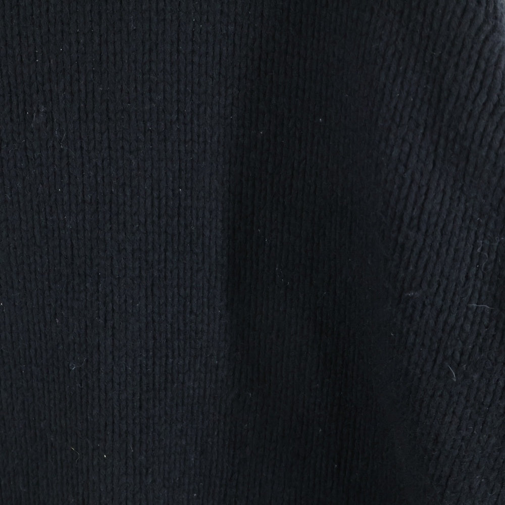 DISCOVERED(ディスカバード) LOOPING KNIT DC-AW22-KN-03 ルーピングクルーネックニットセーター ブラック