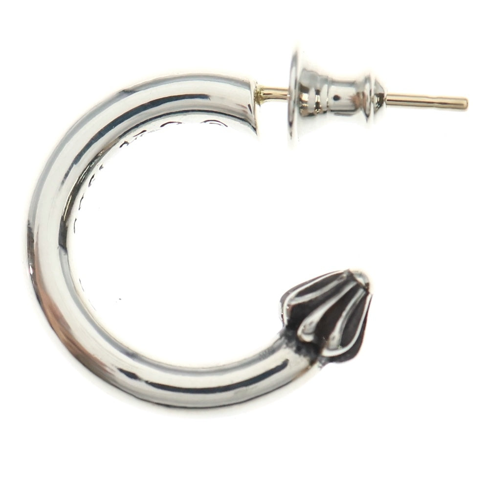 CHROME HEARTS(クロムハーツ) HOOP PLAIN プレーン フープピアス シルバー BCA101
