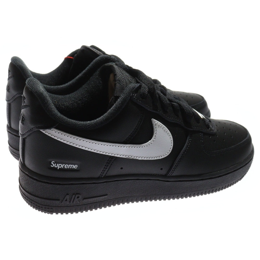 NIKE(ナイキ) ×SUPREME AIR FORCE 1 LOW CU9225-002 シュプリーム エアフォース1 ローカットスニーカー レディース ブラック/ホワイト US6/24cm