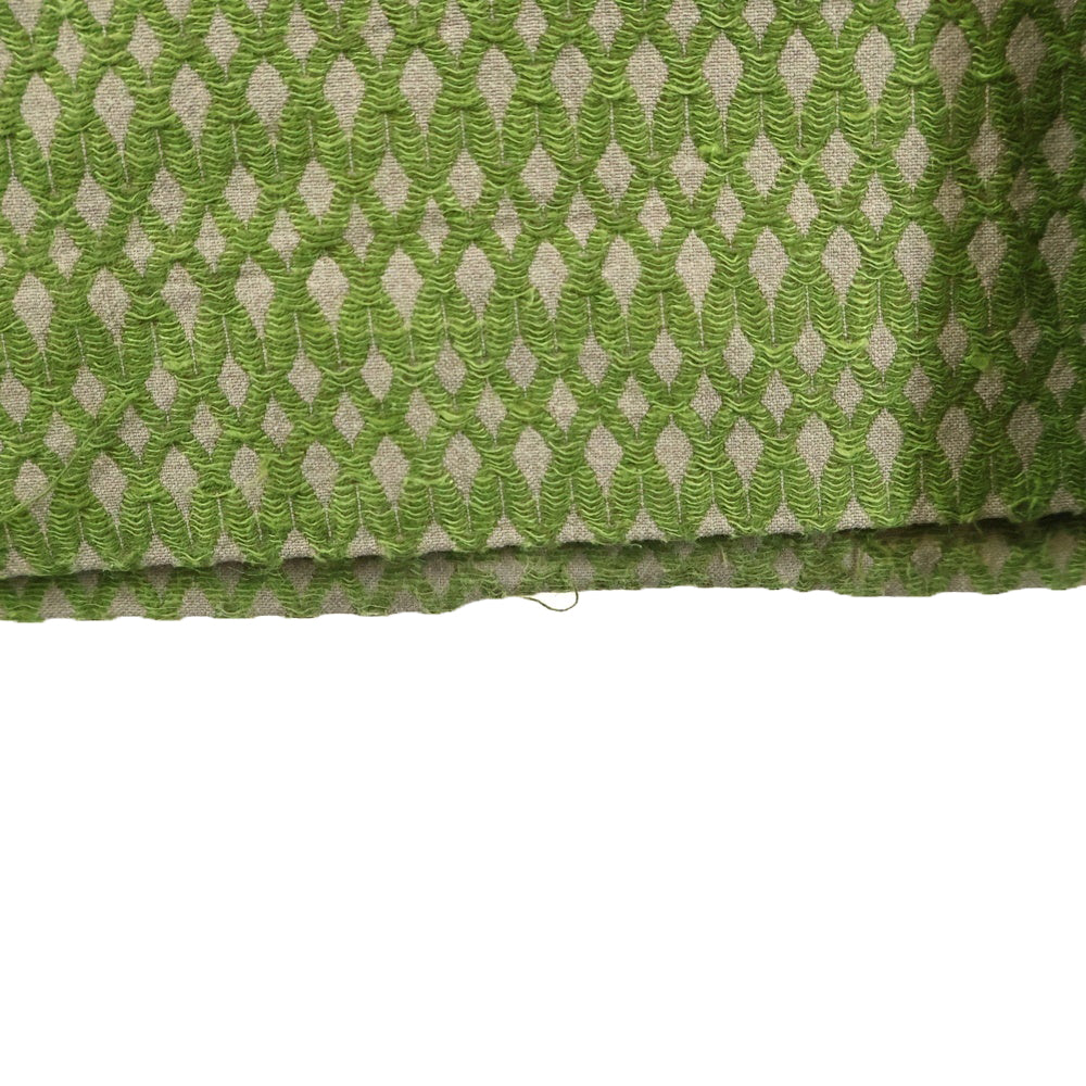 KIKO KOSTADINOV(キココスタディノフ) Tonkin Contrast Trousers トンキン コントラスト トラウザーワイドパンツ スラックス グリーン 7883110359