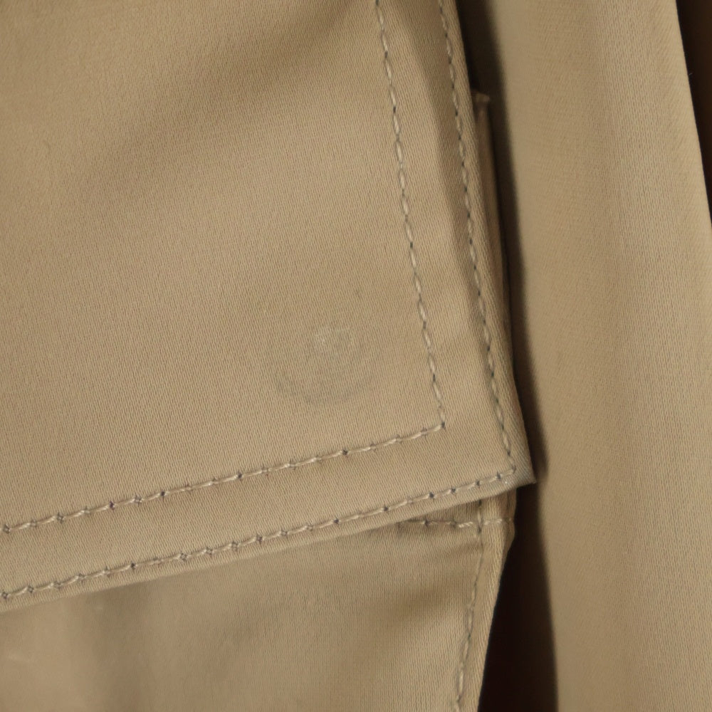 TAAKK(ターク) 21SS SATIN PANTS サテンカーゴ ワイドパンツ スラックス ベージュ TA21SS-PT019