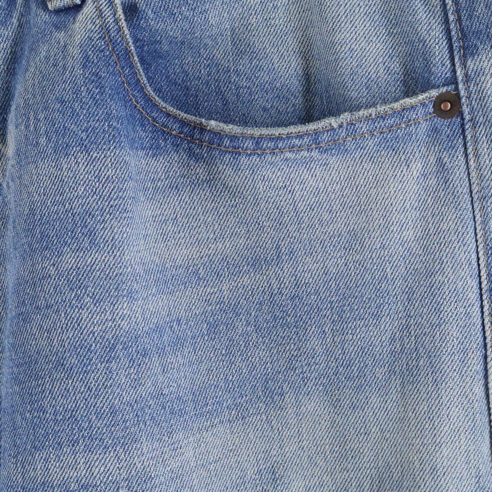 CELINE(セリーヌ) ウェスリーデトロイトジーンズ ダメージ加工デニムパンツ N851 033S 08WT インディゴ