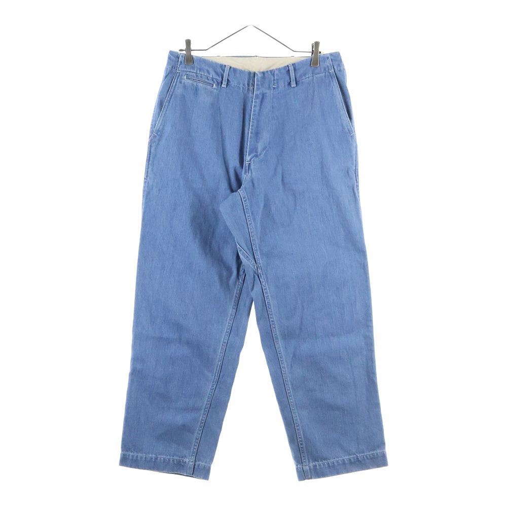 nanamica(ナナミカ) Wide Denim Pants ワイドデニムパンツ ジーンズ インディゴ SUCS306