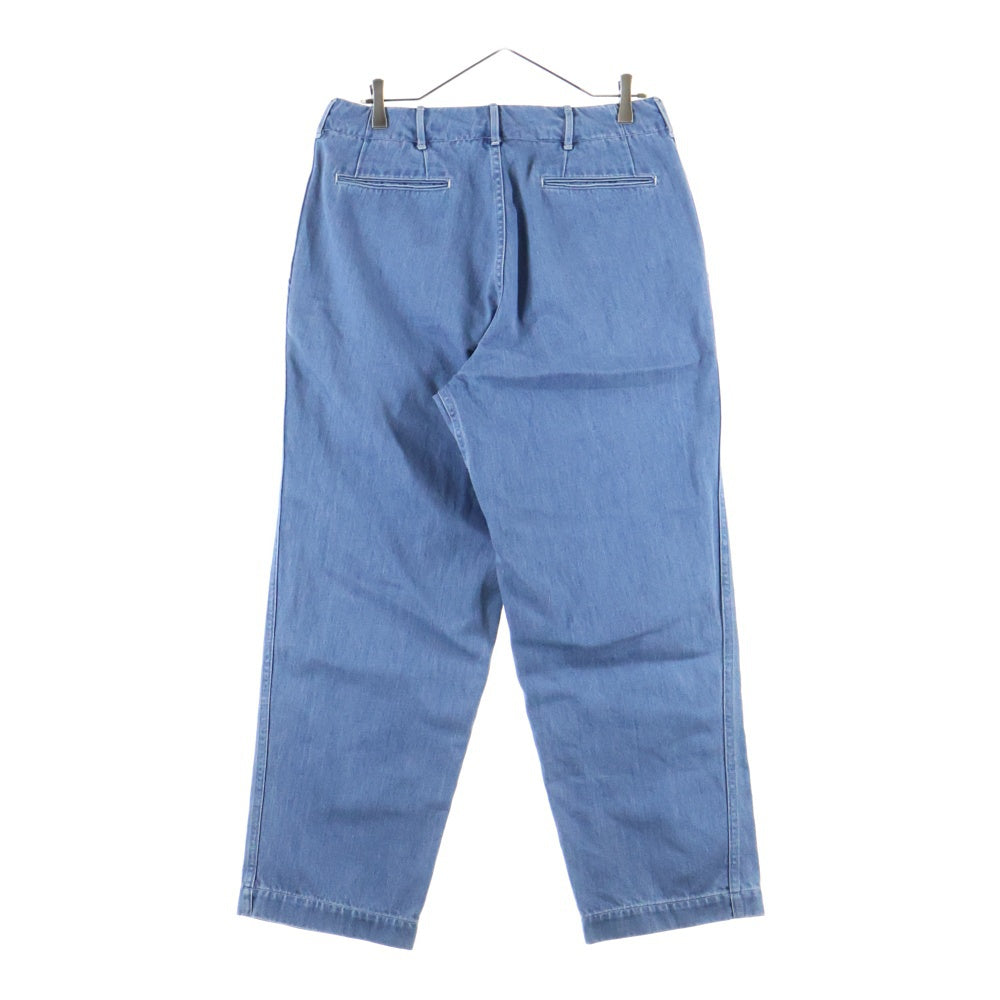 nanamica(ナナミカ) Wide Denim Pants ワイドデニムパンツ ジーンズ インディゴ SUCS306