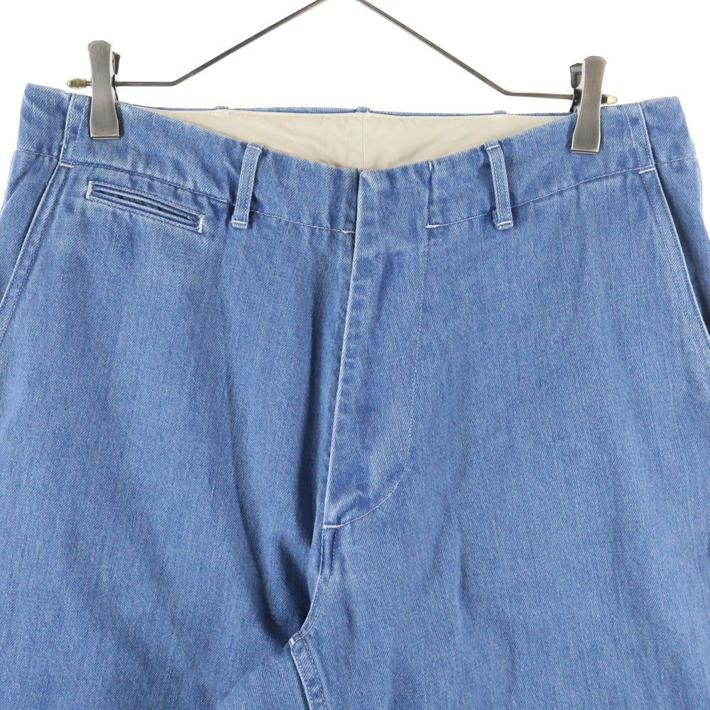 nanamica(ナナミカ) Wide Denim Pants ワイドデニムパンツ ジーンズ インディゴ SUCS306