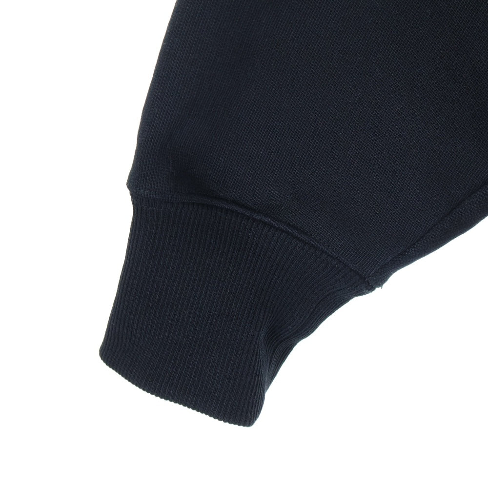 AMI Alexandre Mattiussi(アミアレクサンドルマテュッシ) AMI DE COEUR HOODIE BFUSW205.747 ワンポイント ハートロゴ プルオーバーパーカー フーディー ブラック