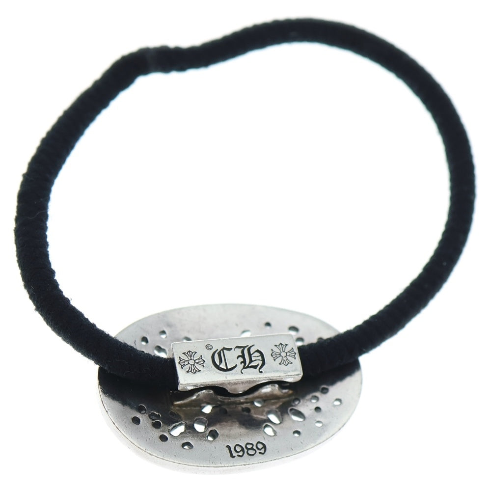 CHROME HEARTS(クロムハーツ) HAIRBAND クラシックオーバル ヘアバンド ヘアゴムコンチョ シルバー