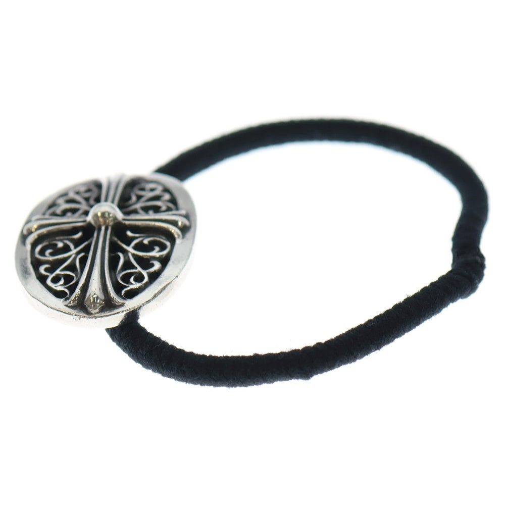 CHROME HEARTS(クロムハーツ) HAIRBAND クラシックオーバル ヘアバンド ヘアゴムコンチョ シルバー