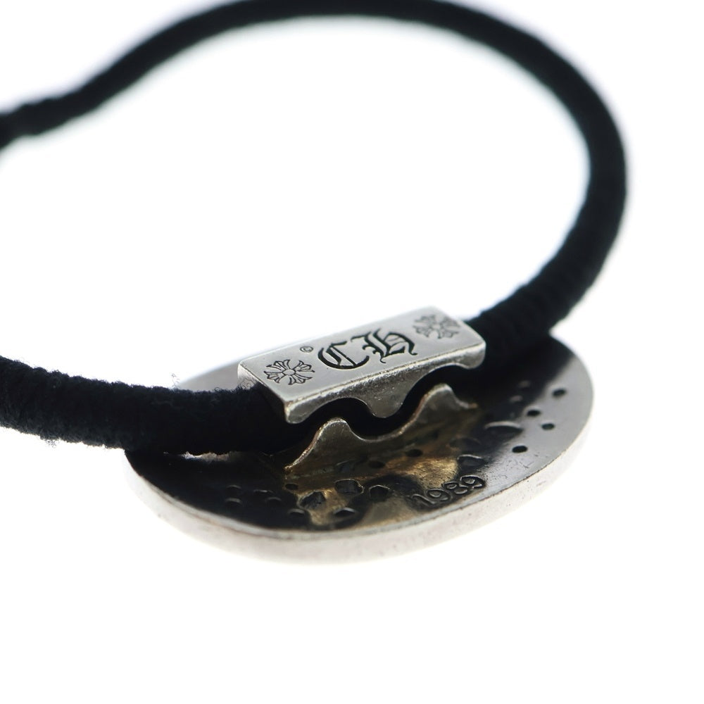 CHROME HEARTS(クロムハーツ) HAIRBAND クラシックオーバル ヘアバンド ヘアゴムコンチョ シルバー