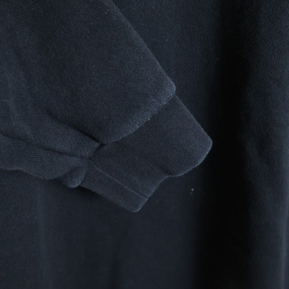 GUCCI(グッチ) Original Logo Onepiece 610127 フロントロゴプリント フーデッドスウェットワンピース レディース ブラック