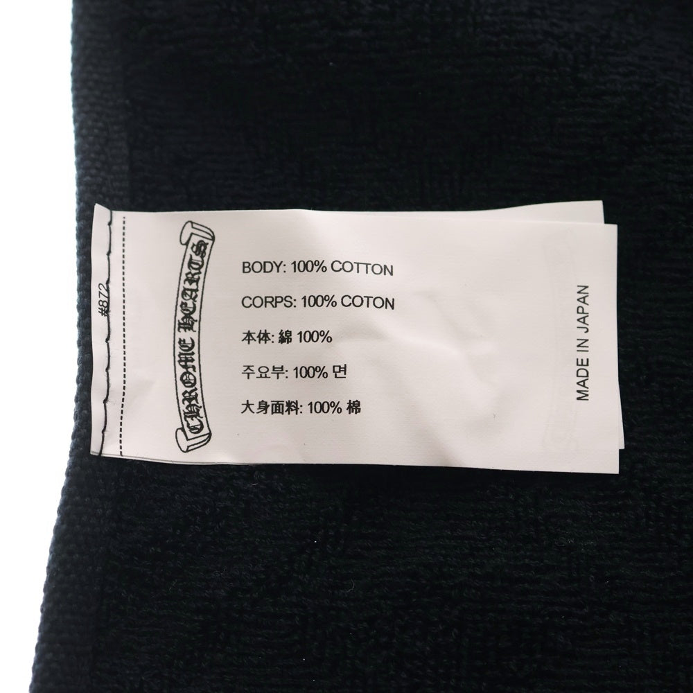 CHROME HEARTS(クロムハーツ) CH Plus Jacquard Bath Towel CHプラス バスタオル ビーチタオル ブランケット ブラック