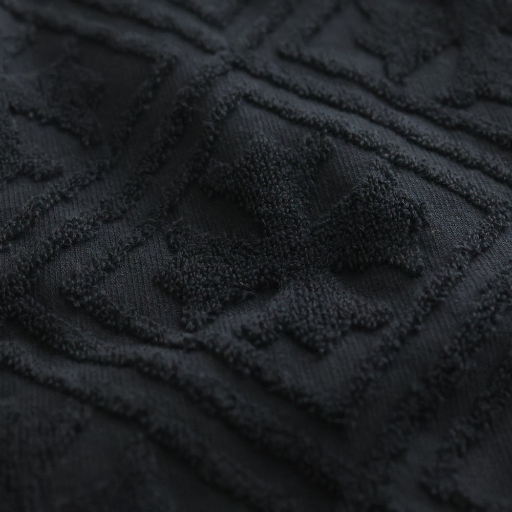 CHROME HEARTS(クロムハーツ) CH Plus Jacquard Bath Towel CHプラス バスタオル ビーチタオル ブランケット ブラック