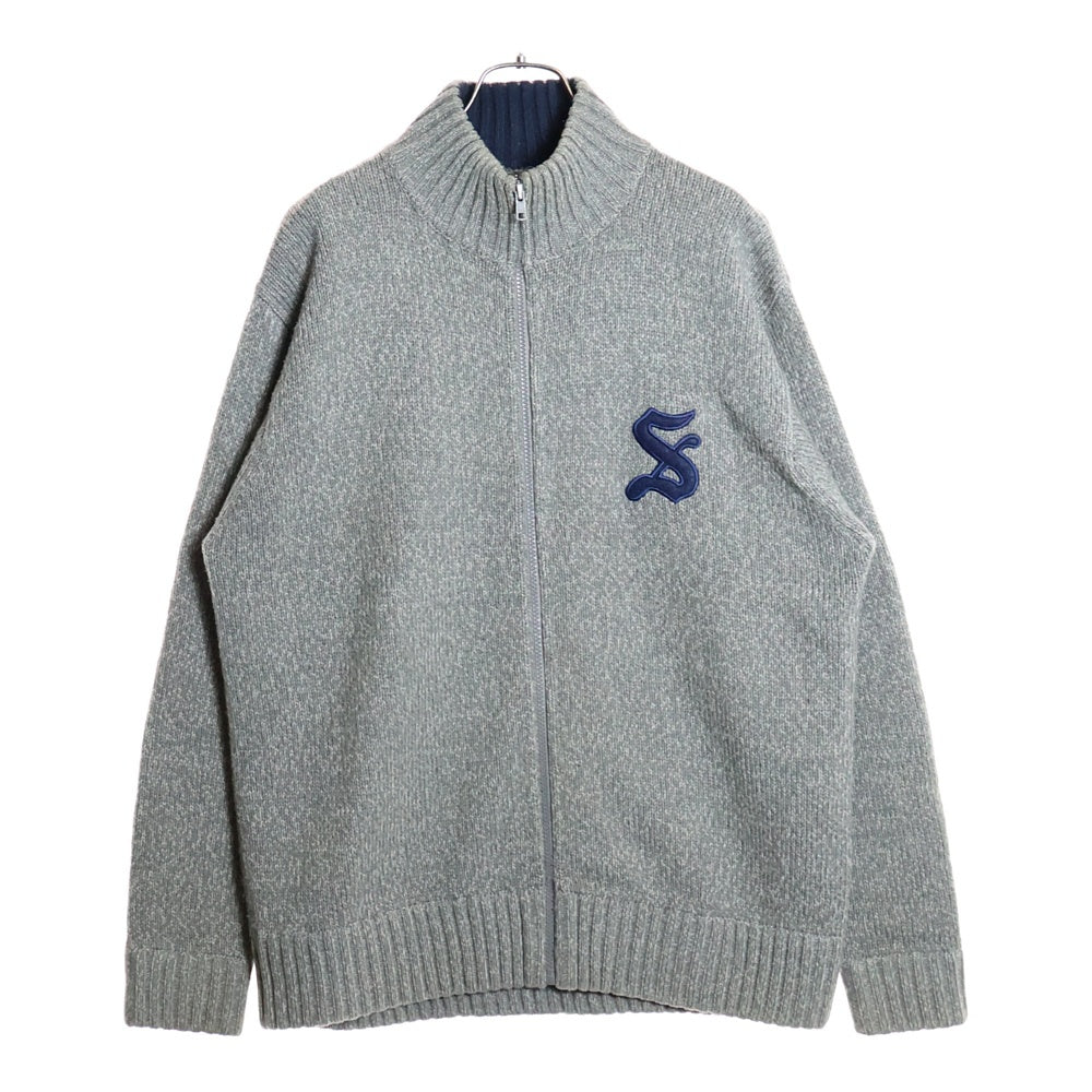 STUSSY(ステューシー) 90s VINTAGE OLD ZIP UP KNIT JACKET