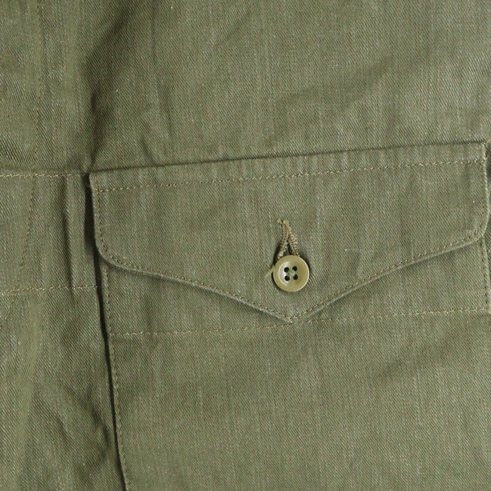 WAIPER.inc(ワイパー) 1950's MADE OF KAIHARA DENIM WP1017 イギリス軍 ヴィンテージ グリーンデニム トラウザーパンツ グリーン