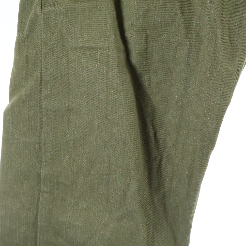 WAIPER.inc(ワイパー) 1950's MADE OF KAIHARA DENIM WP1017 イギリス軍 ヴィンテージ グリーンデニム トラウザーパンツ グリーン