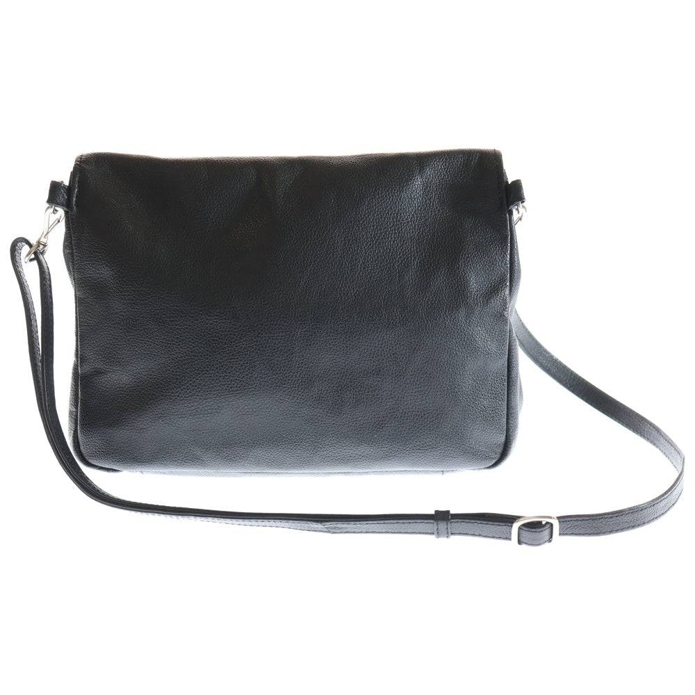 SLOW&CO(スロウ アンド コウ) 24AW Shrink Gasmask Shoulder Bag L ガスマスク ショルダーバッグ レザーバッグ ブラック レディース