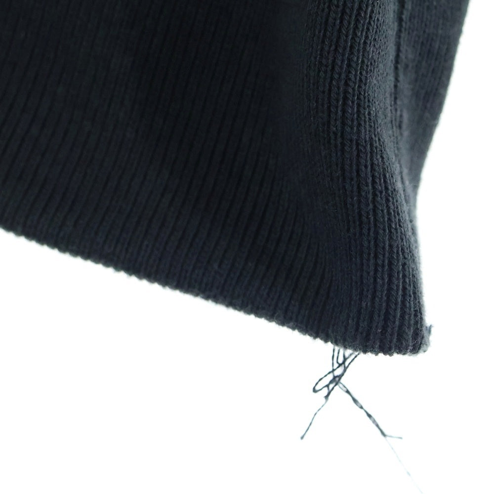 Healthknit(ヘルスニット) ×niko and... Logo Zip Sweatshirt 4FZSCS/MN 134628 ×ニコアンド ロゴ フルジップアップ スウェット ブルゾン ブラック