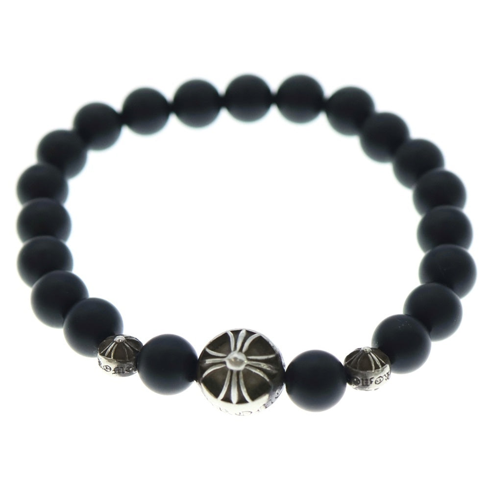 CHROME HEARTS(クロムハーツ) 8mm BEAD ONYX BNDD PLS オニキスビーズ 