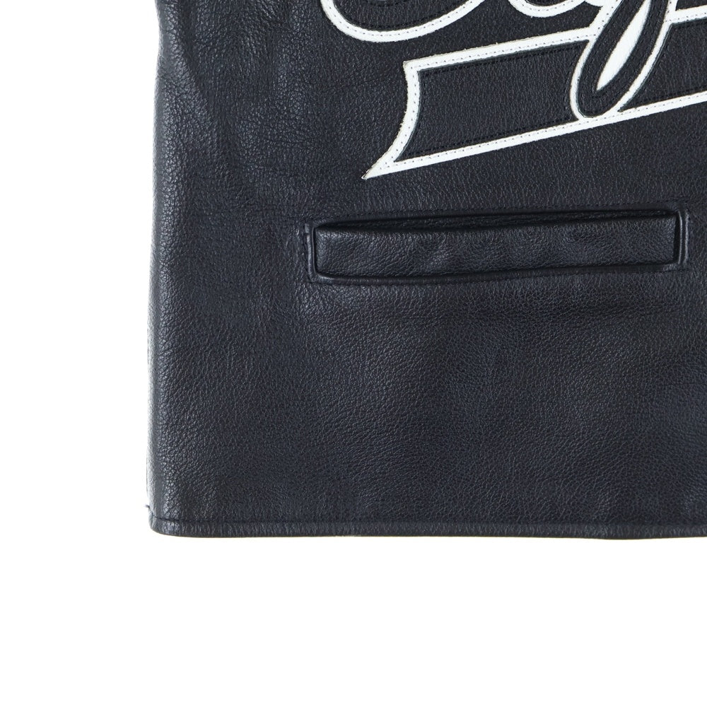 SUPREME(シュプリーム) 21SS ×Vanson Leathers Spider Web Vest ×バンソン スパイダー レザーベスト ブラック