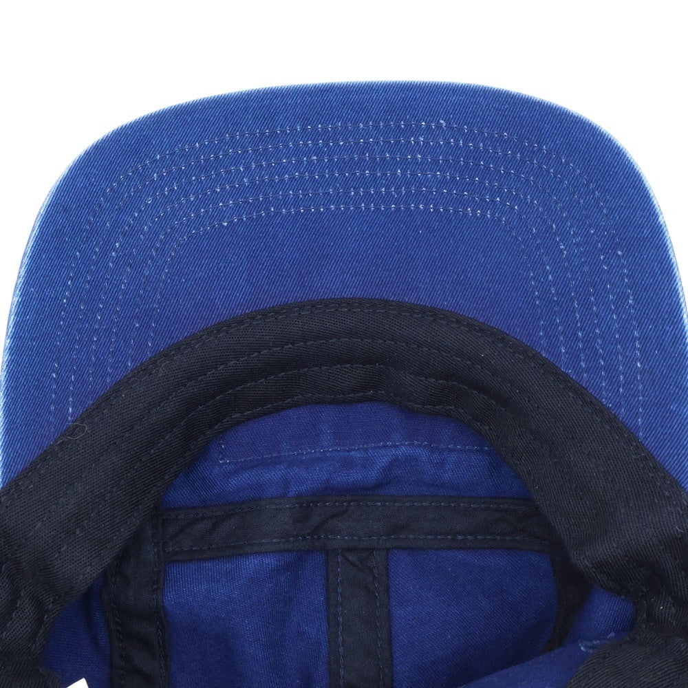 SUPREME(シュプリーム) 25SS Washed Chino Twill Camp Cap ウォッシュド ボックスロゴ キャンプキャップ ブルー