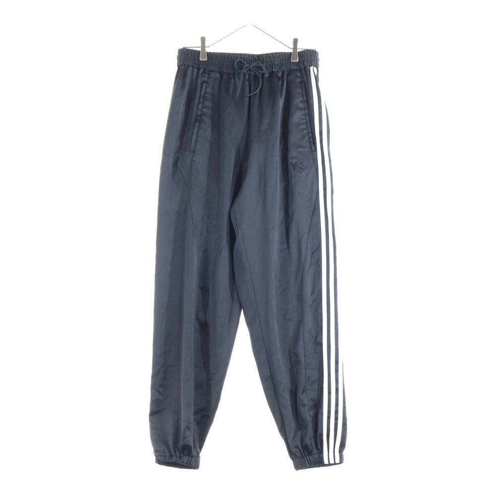 Y-3(ワイスリー) 3-STRIPES WIDE NYLON PANTS IP5589 スリーストライプ ワイドナイロンパンツ ブラック