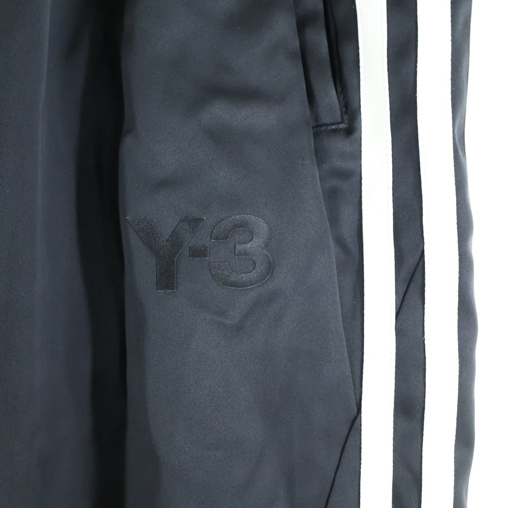 Y-3(ワイスリー) 3-STRIPES WIDE NYLON PANTS IP5589 スリーストライプ ワイドナイロンパンツ ブラック