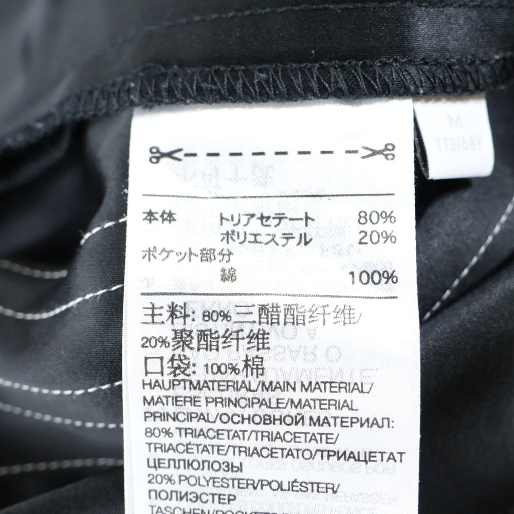 Y-3(ワイスリー) 3-STRIPES WIDE NYLON PANTS IP5589 スリーストライプ ワイドナイロンパンツ ブラック