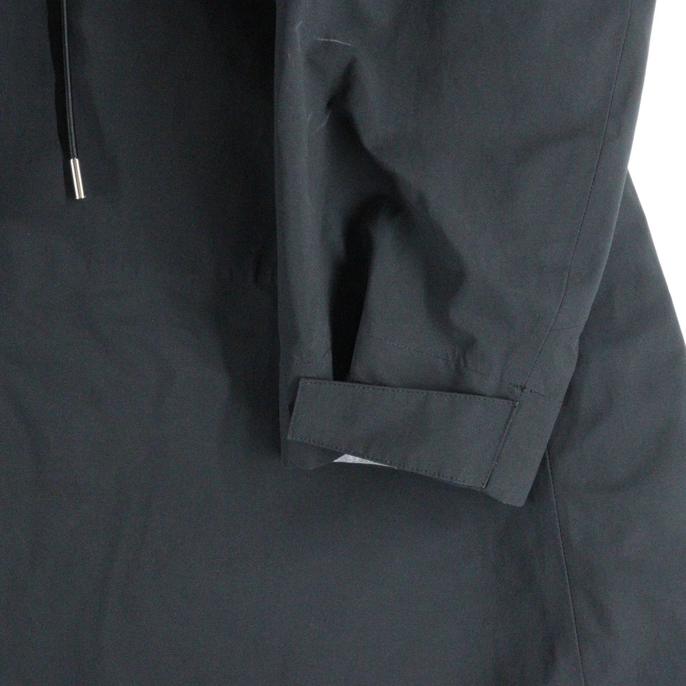 Sacai(サカイ) ウォータープルーフナイロンフーデッドコート ブラック 23-03246M
