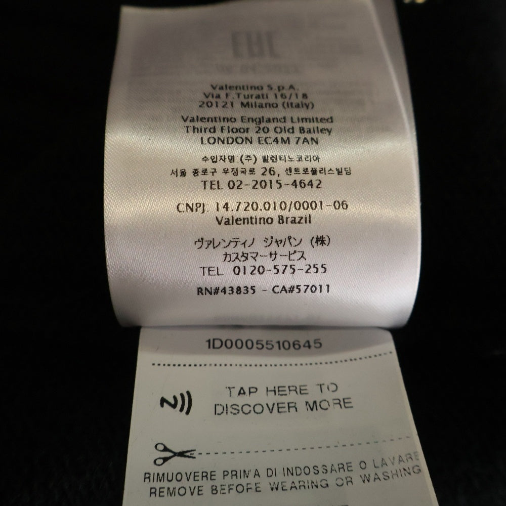 VALENTINO(ヴァレンティノ) スタッズ付きセーター ニット ブラック 1V3KC21P8MY