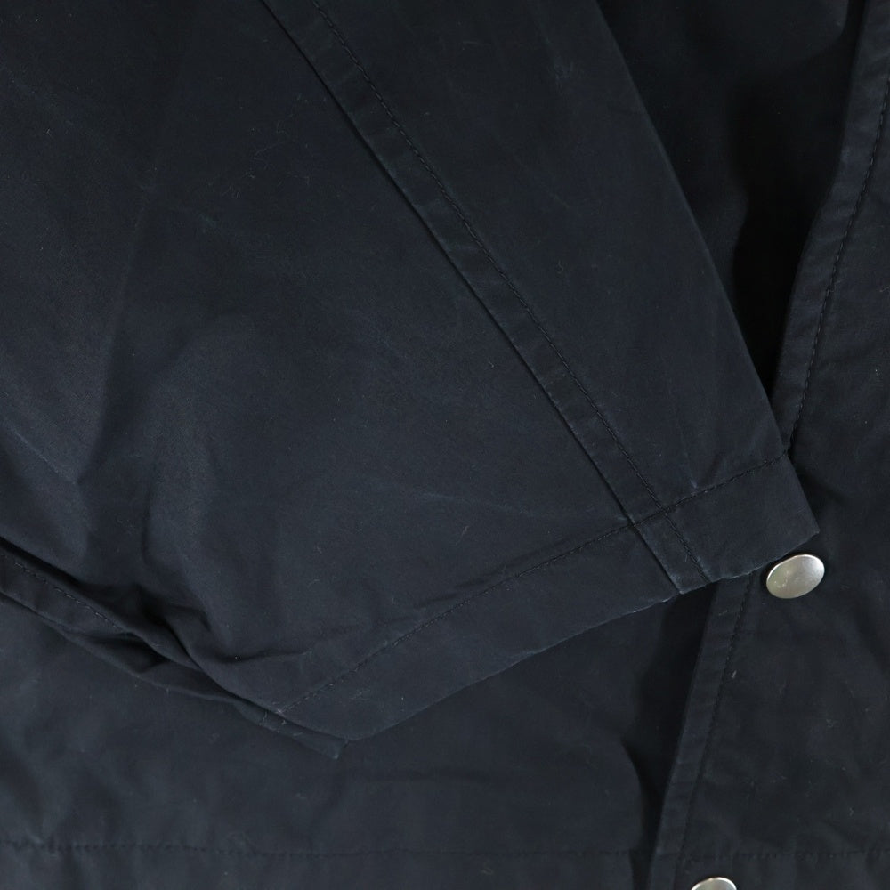 JIL SANDER(ジルサンダー) W BLOUSON 03 PNT スナップボタン バックロゴプリント シャツ ジャケット ブラック J23BN0003 J45071