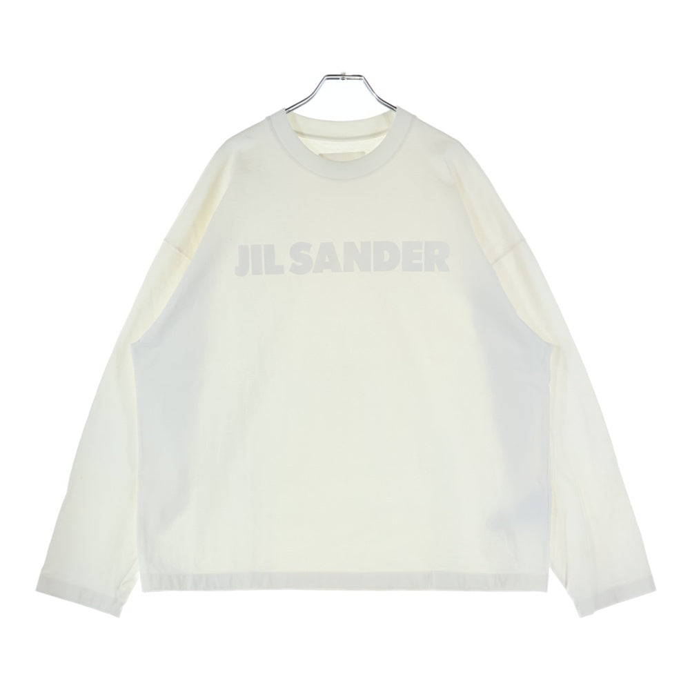 JIL SANDER ロゴプリント 長袖カットソー JIL SANDER(ジルサンダー) LOGO PRINT L/S T-SHIRTS ロゴプリント長袖