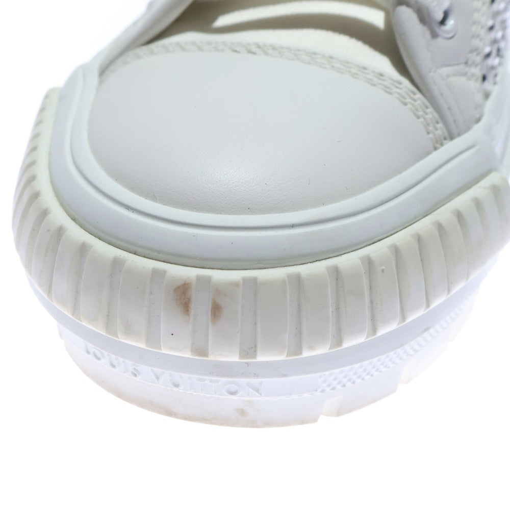 LOUIS VUITTON(ルイヴィトン) スクァッドライン ラインストーンローカットスニーカー シューズ ホワイト レディース