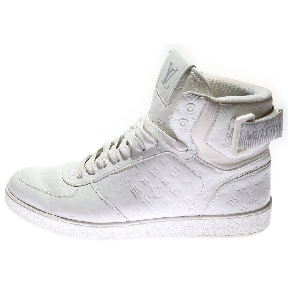 LOUIS VUITTON(ルイヴィトン) リヴォリライン モノグラムエンボスハイカットスニーカー シューズ ホワイト 1AC4V9