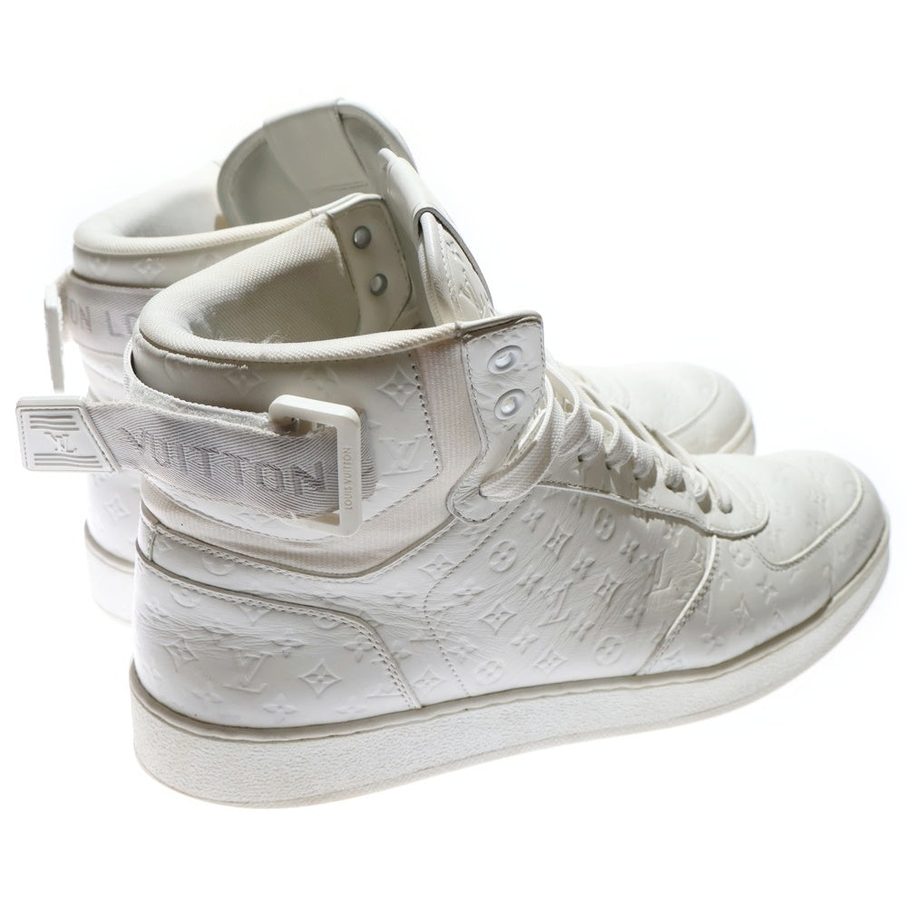 LOUIS VUITTON(ルイヴィトン) リヴォリライン モノグラムエンボスハイカットスニーカー シューズ ホワイト 1AC4V9