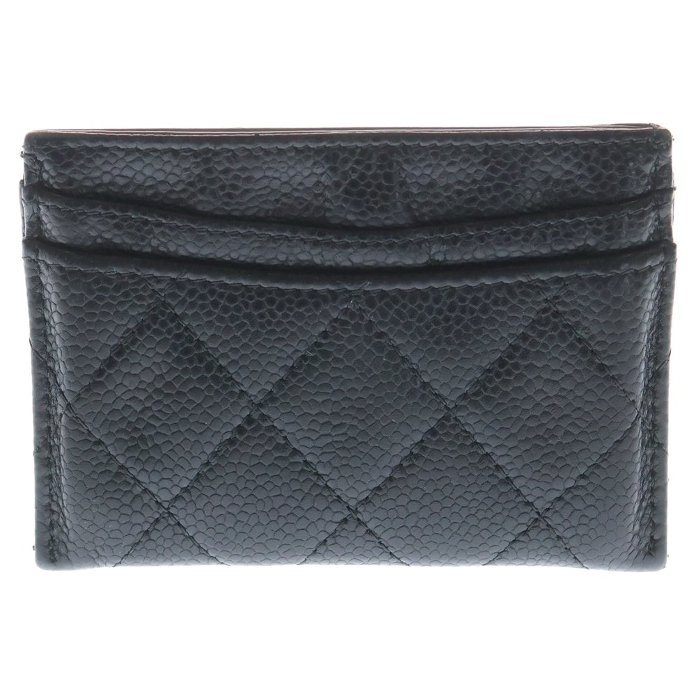 CHANEL(シャネル) マトラッセ カードケース クラシック ココマークレザー ブラック