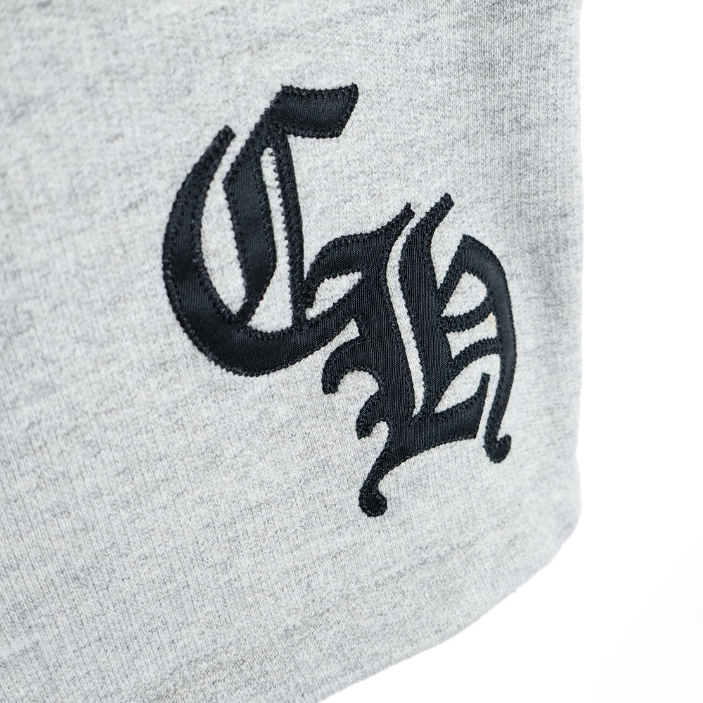 CHROME HEARTS(クロムハーツ) 7-11 Y NOT CH Applique Embroidery スウェットハーフパンツ ショートパンツ グレー
