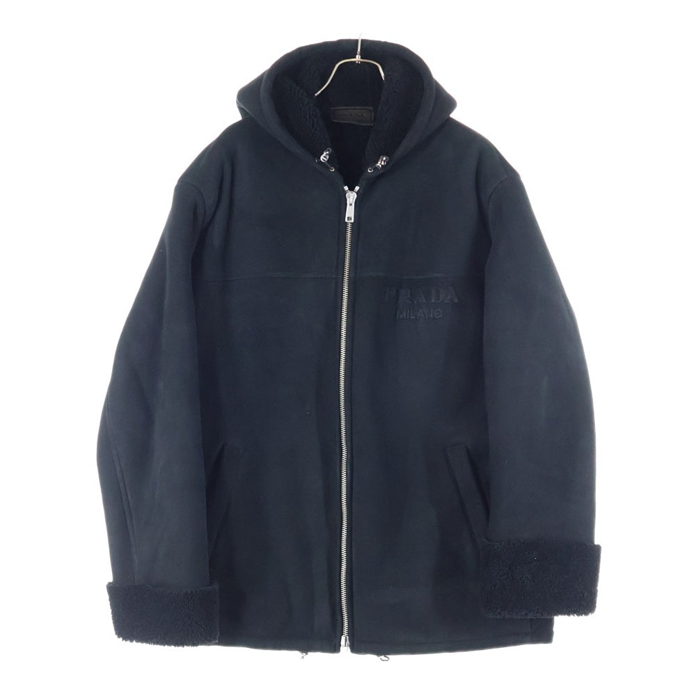 極美品 定価100万超 PRADA 22-23aw ムートンジャケット 46 極美品 定価100万超 PRADA 22-23aw ムートンジャケット 46 極美品 定価