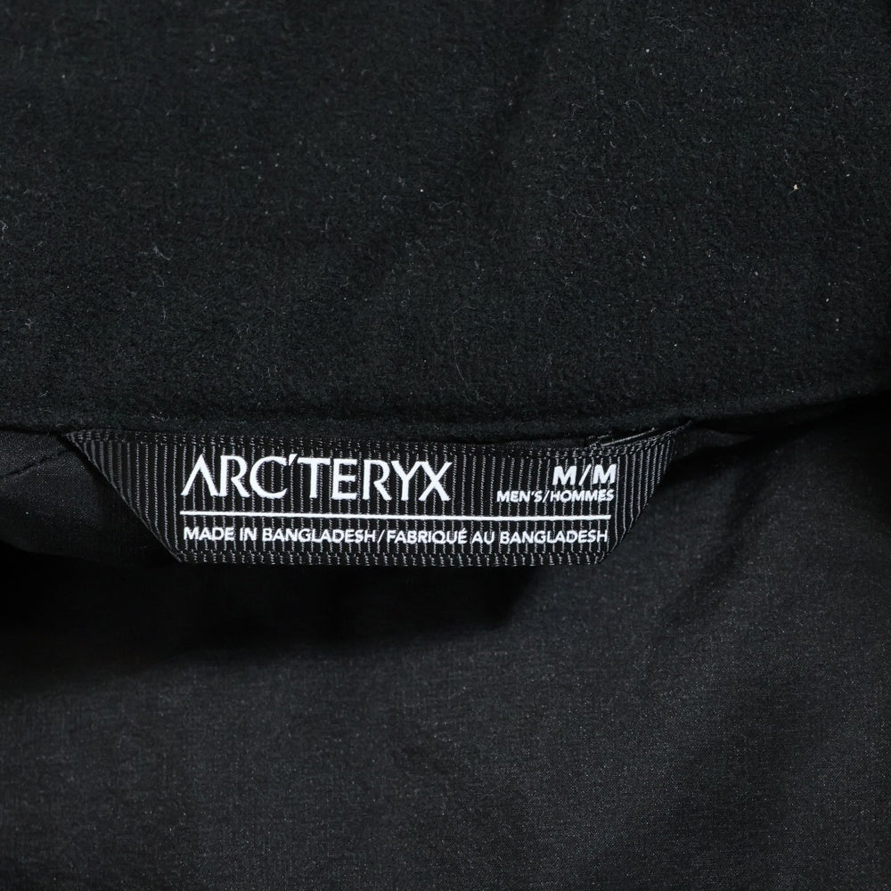 ARC'TERYX(アークテリクス) ATOM LT VEST 24110 アトムLTベスト ジップアップ ブラック