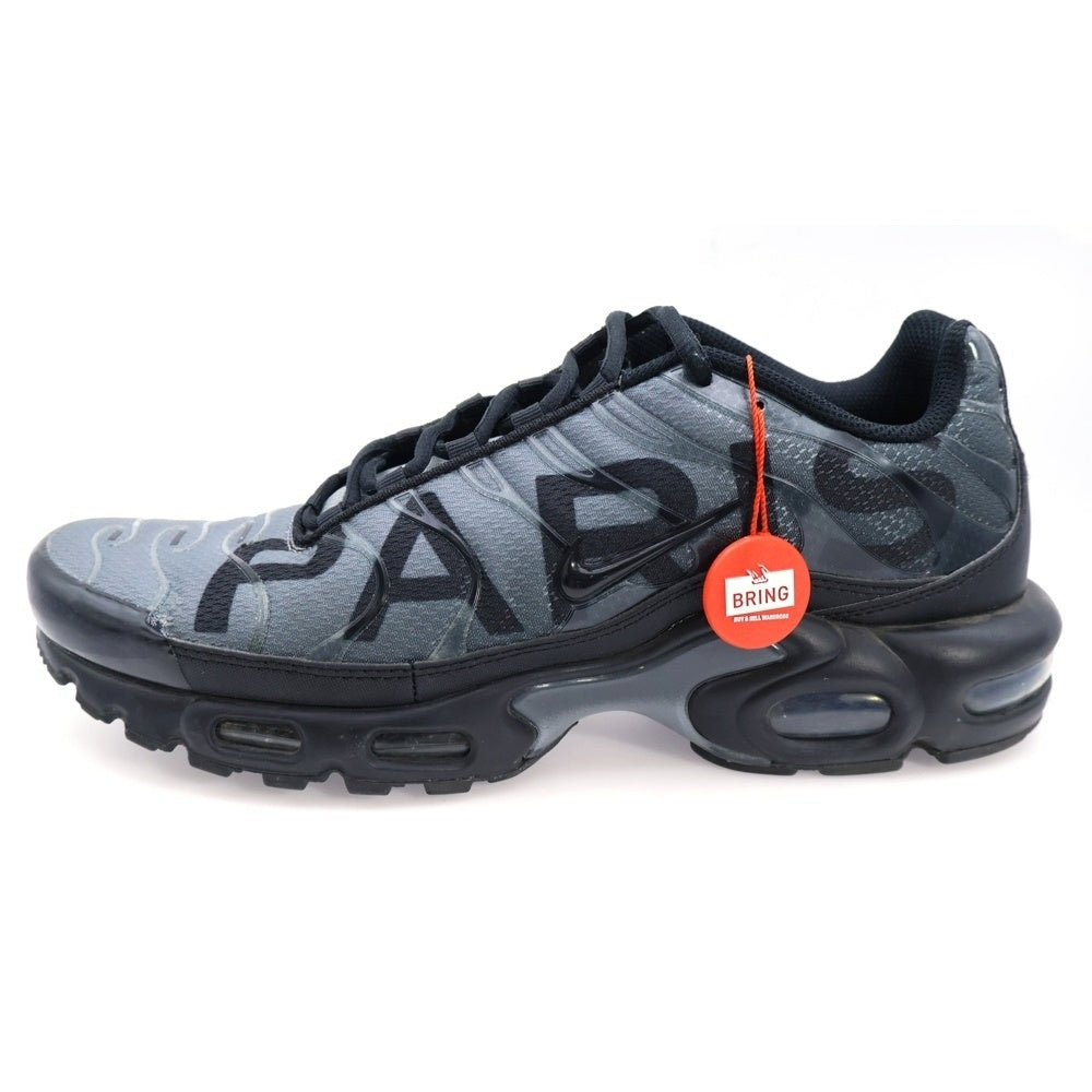 NIKE(ナイキ) ×PSG Air Max Plus Black Particle Grey IB2253-001 パリサンジェルマン エアマックスプラス ローカットスニーカー ブラック/グレー US10/28cm