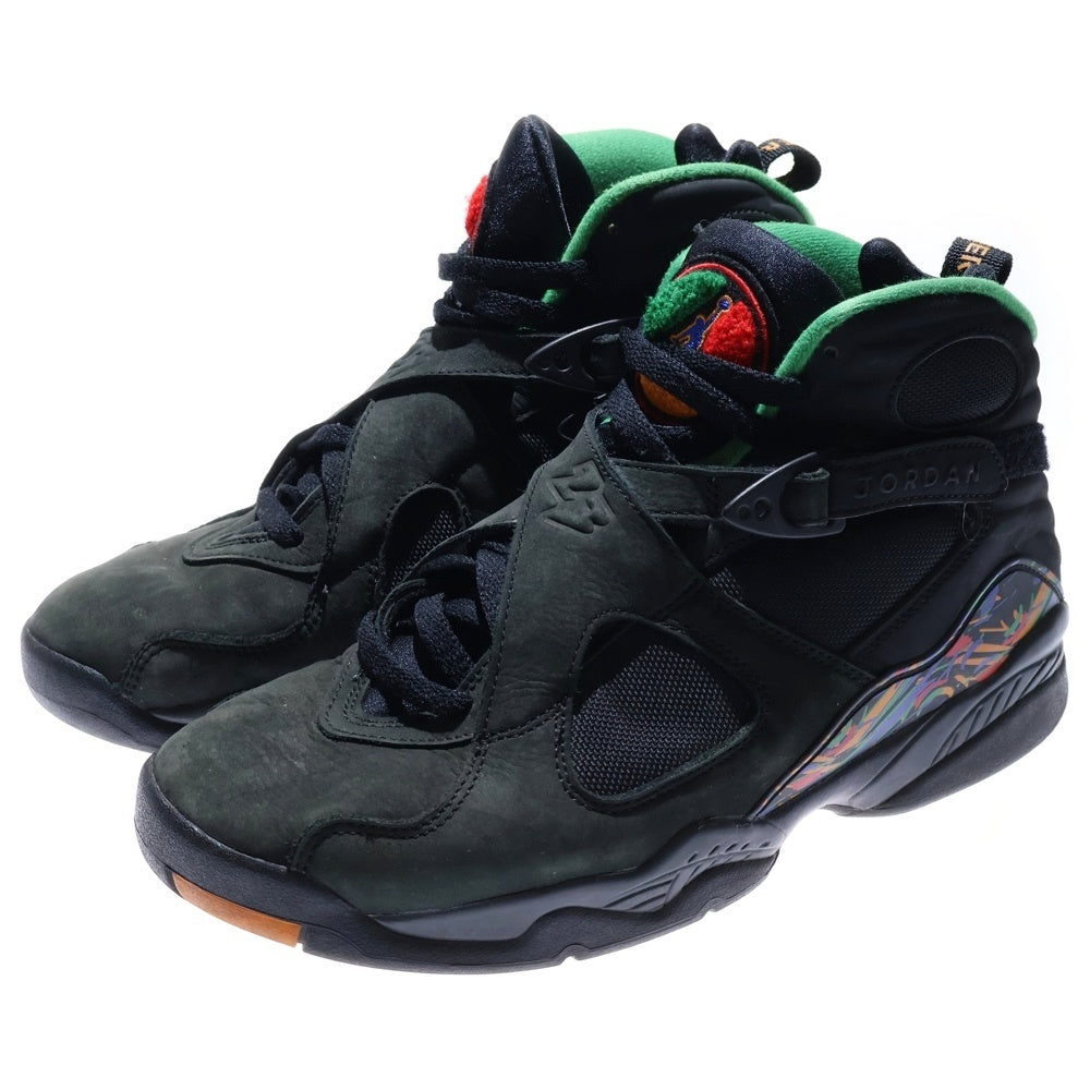 NIKE(ナイキ) AIR JORDAN 8 RETRO Black Light Concord 305381-004 エアジョーダン8 レトロ ライトコンコルド ハイカットスニーカー ブラック US9.5/27.5cm