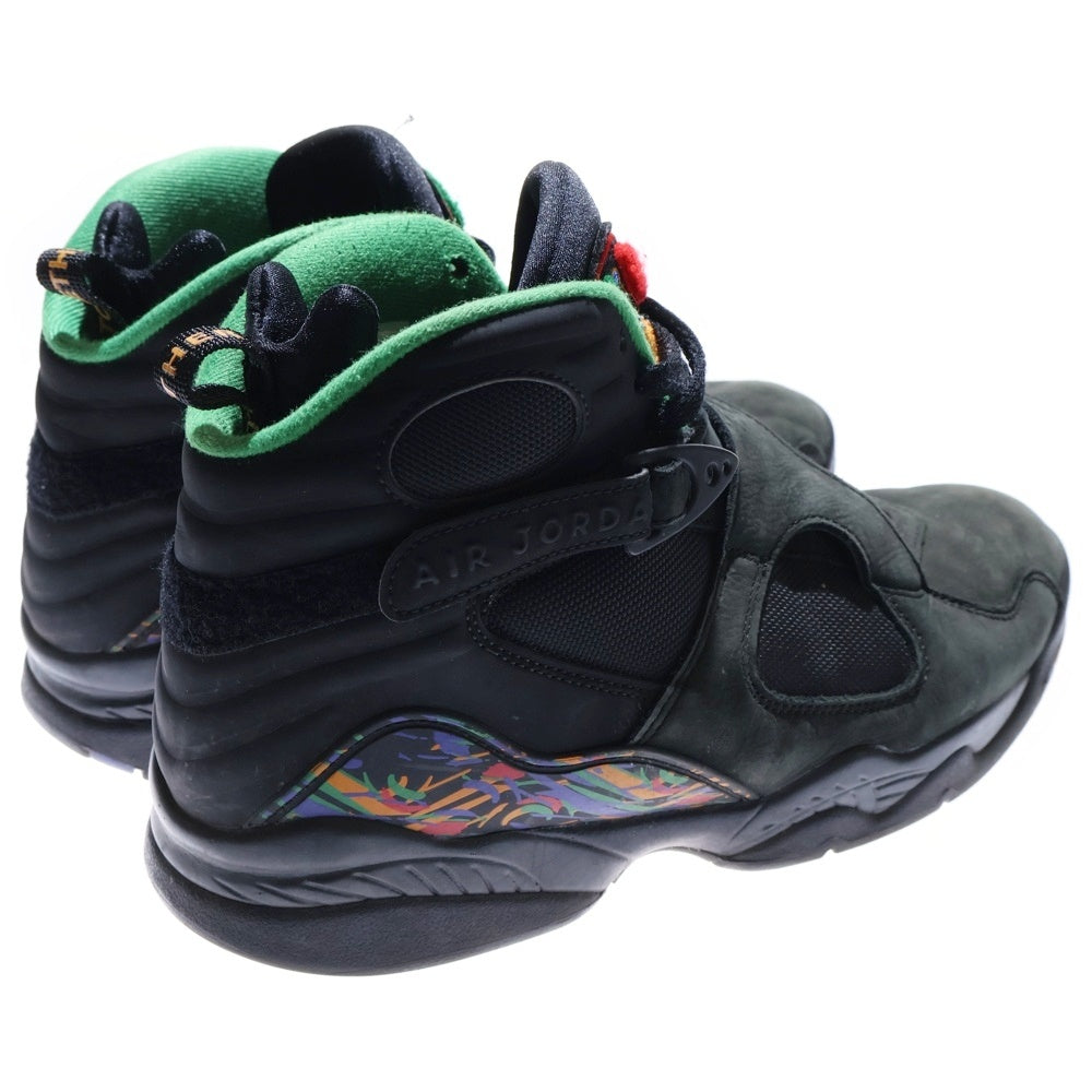NIKE(ナイキ) AIR JORDAN 8 RETRO Black Light Concord 305381-004 エアジョーダン8 レトロ ライトコンコルド ハイカットスニーカー ブラック US9.5/27.5cm