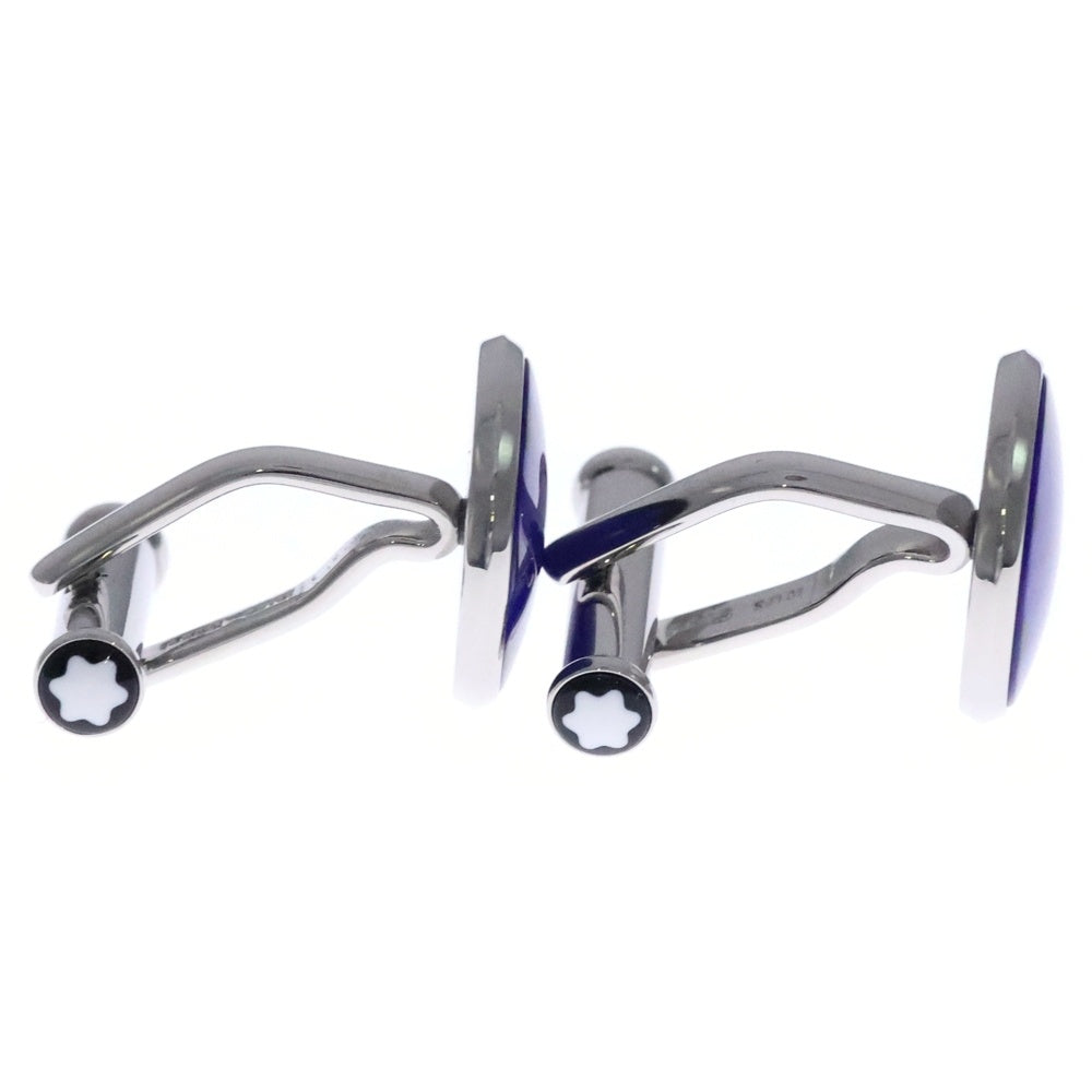 MONTBLANC(モンブラン) スター ラウンド型カフリンクス ブルー/ブラック レディース