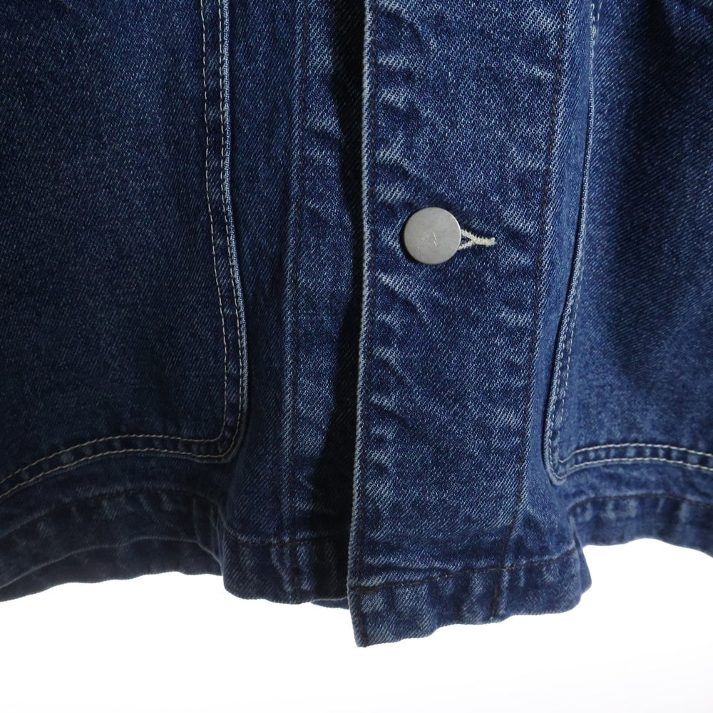 BEAMS(ビームス) 22AW ルーズフィット カバーオール デニムジャケット インディゴ 11-18-0022-791