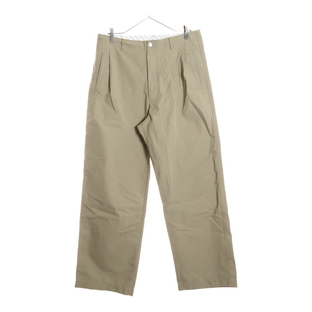 nanamica(ナナミカ) 25SS Tuck Club Pants S25SC071 ワイドストレートカット 1タックパンツ
