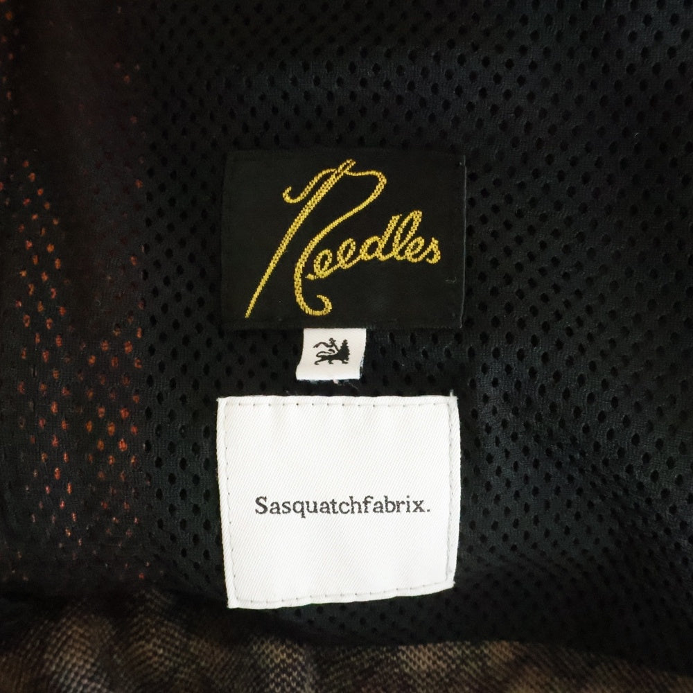 Needles(ニードルス) ×SASQUATCH fabrix. Side Line Track Pants 23SS-PA9-070 ×サスクワッチファブリックス サイドライン トラックパンツ オレンジ