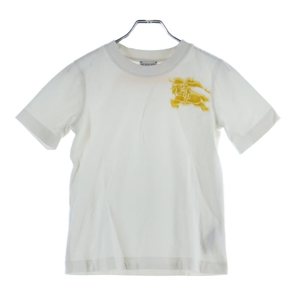 BURBERRY(バーバリー) 25SS EKD Logo Crewneck Tee 8090643 グラフィックロゴプリント クルーネック半袖Tシャツカットソー ホワイト レディース