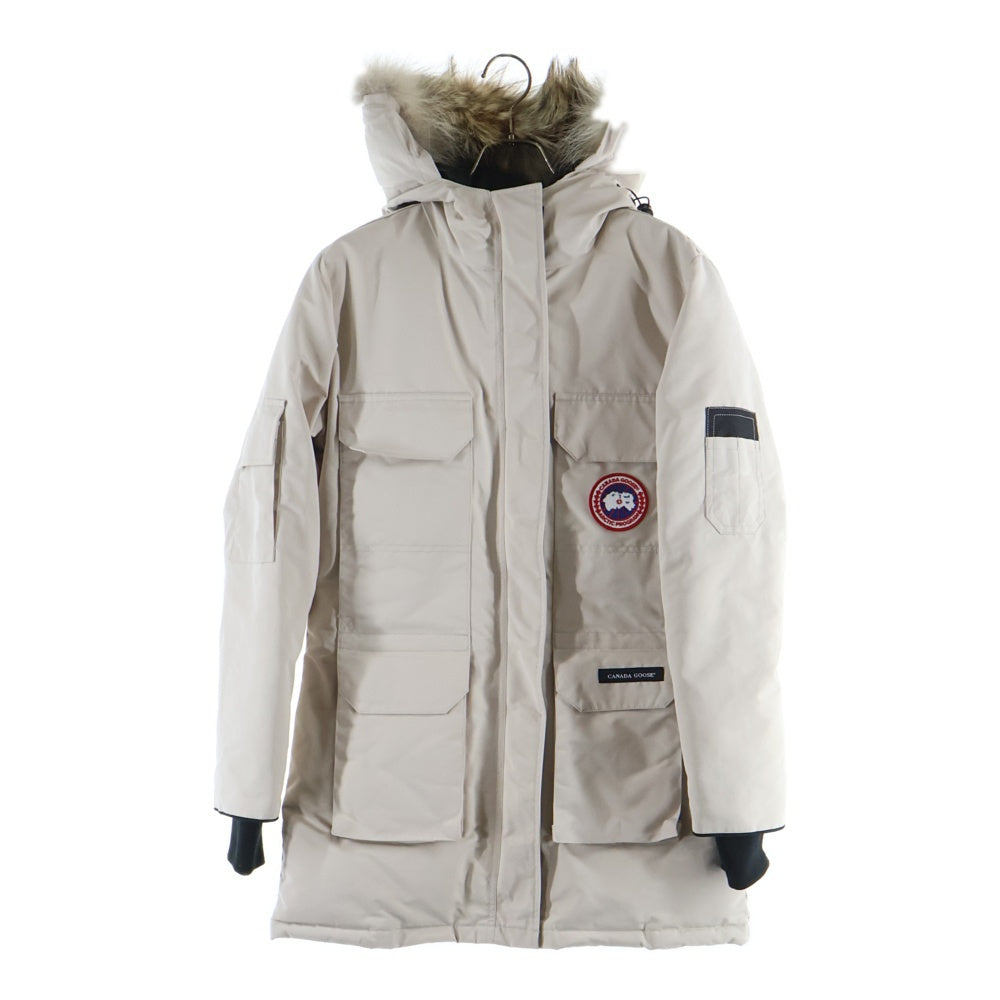 カナダグース パーカー ファー付き ダウン ジャケット ブルゾン ベージュ CANADA GOOSE (カナダグース) EXPEDITION PARKA エクスペディション