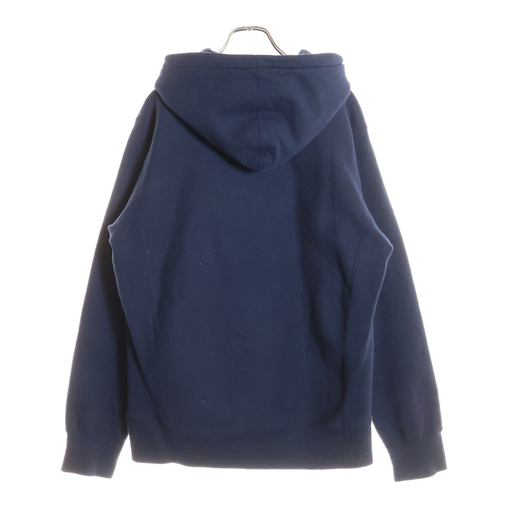 SUPREME(シュプリーム) 14AW Tonal Box Logo Pullover ボックスロゴプルオーバーパーカー フーディー ネイビー