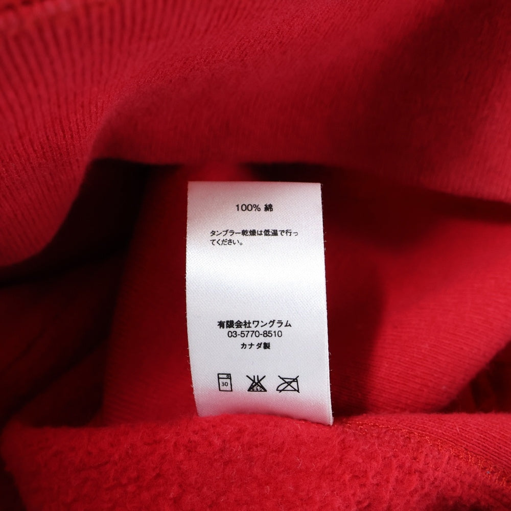 SUPREME(シュプリーム) 14AW Tonal Box Logo Pullover ボックスロゴプルオーバーパーカー フーディー レッド