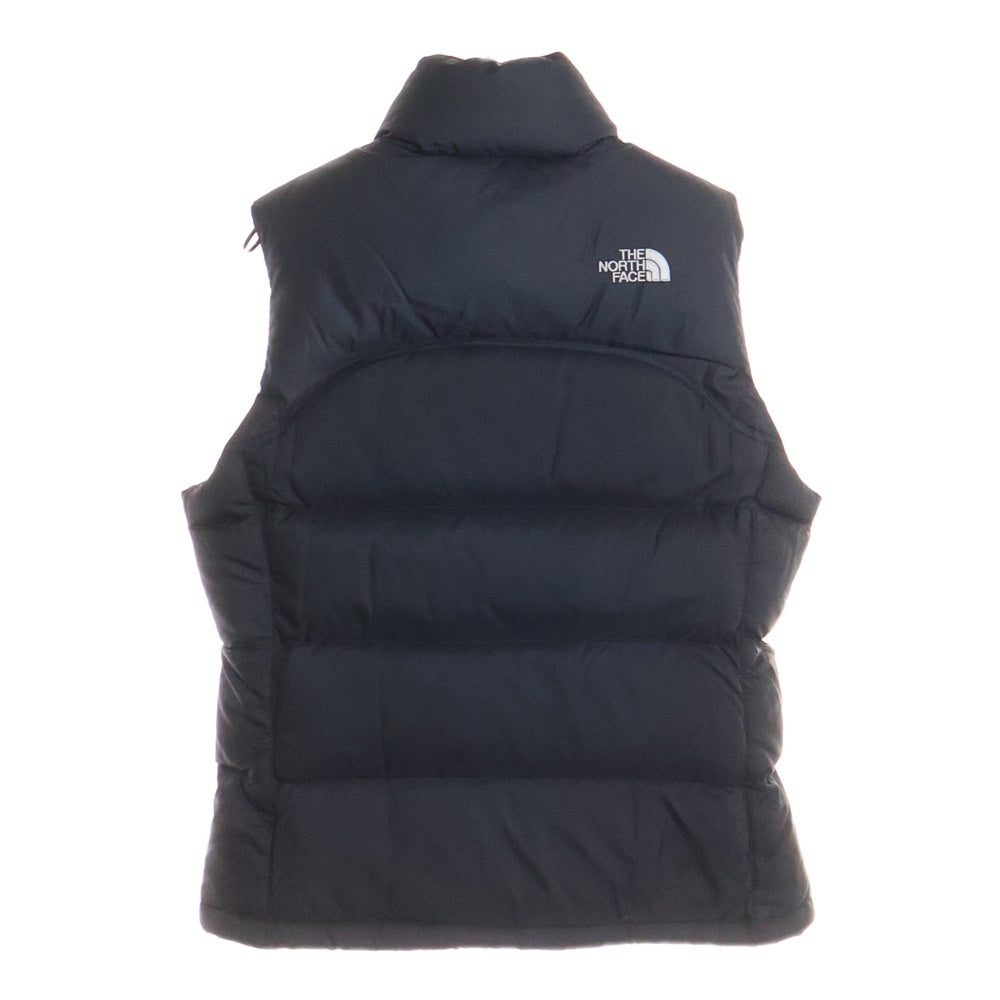 THE NORTH FACE(ザノースフェイス) LOGO DOWN VEST ロゴ刺繍ダウンベスト ブラック NDW00359